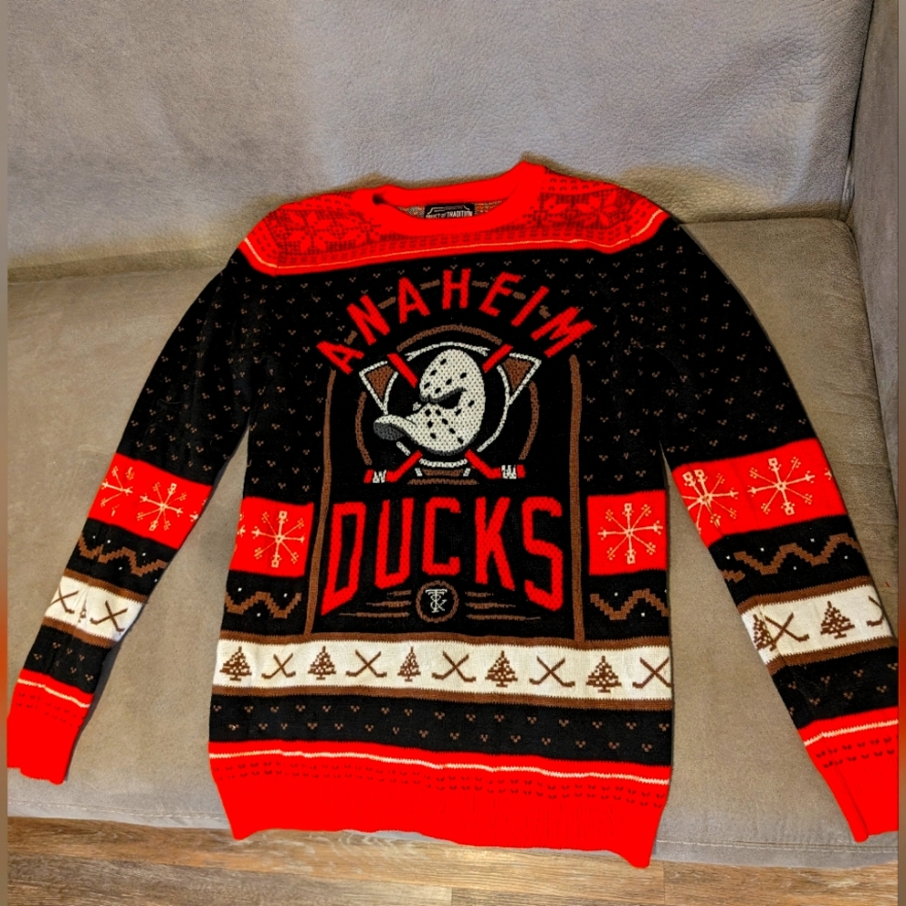 Limited Edition Anaheim Ducks Holiday Sweater